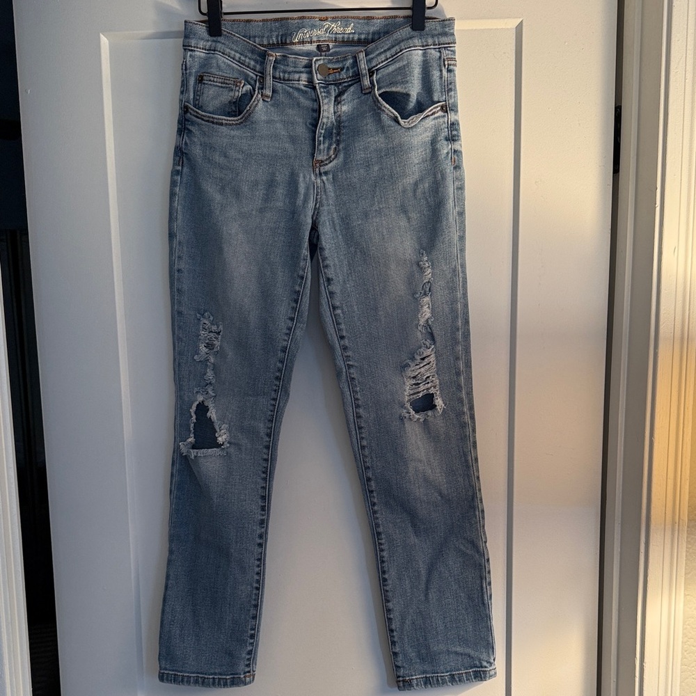 Universal Thread Light Blue Straight Leg Jeans